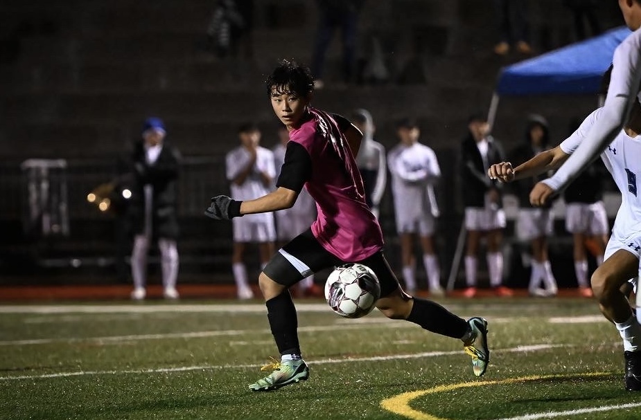 (PHOTO: Rye Boys Varsity Soccer player Shun Nagata: Rookie of the Year.)