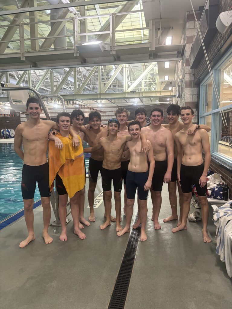 (PHOTO: The 2023-2024 Rye Boys Varsity Swimming & Diving team.)