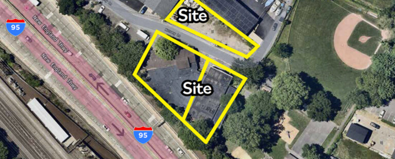 (PHOTO: 21-23 Nursery Lane is a combined .8 acre parcel that would increase the size of Gagliardo Park by 32%.)