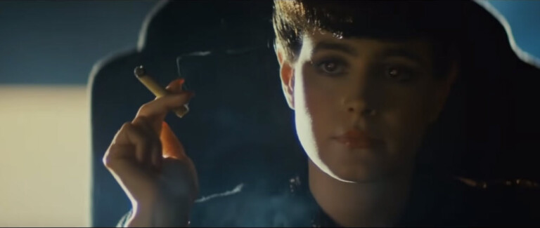 (PHOTO: Actress Sean Young of Rye, New York as the enigmatic replicant Rachael in the movie Blade Runner.)