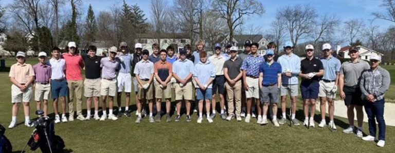 (PHOTO: The 2024 Rye Boys Varsity Golf team.)