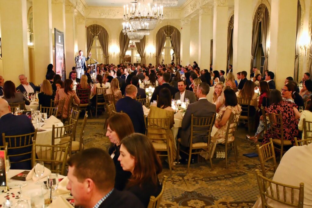 (PHOTO: Guests at the Rye Fund for Education (RFE)'s 2nd Annual “Spark The Night” Gala on Thursday, April 4th, 2024 at Westchester Country Club. The event raised $375,000 for the Rye City School District.)