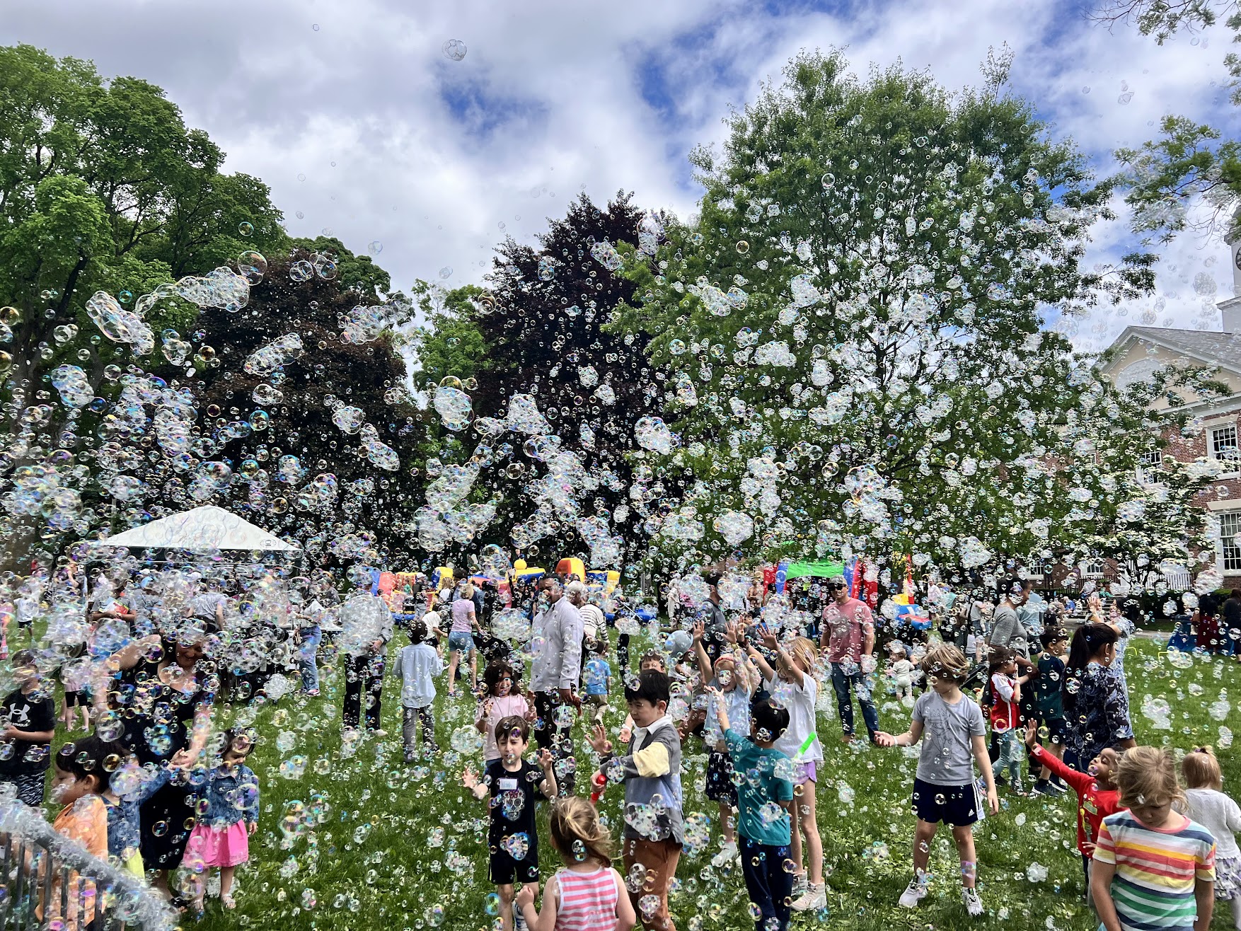 (PHOTO: Bubbles at The Rye Free Reading Room's annual Vehicle Fair on Sunday, May 19, 2024.)