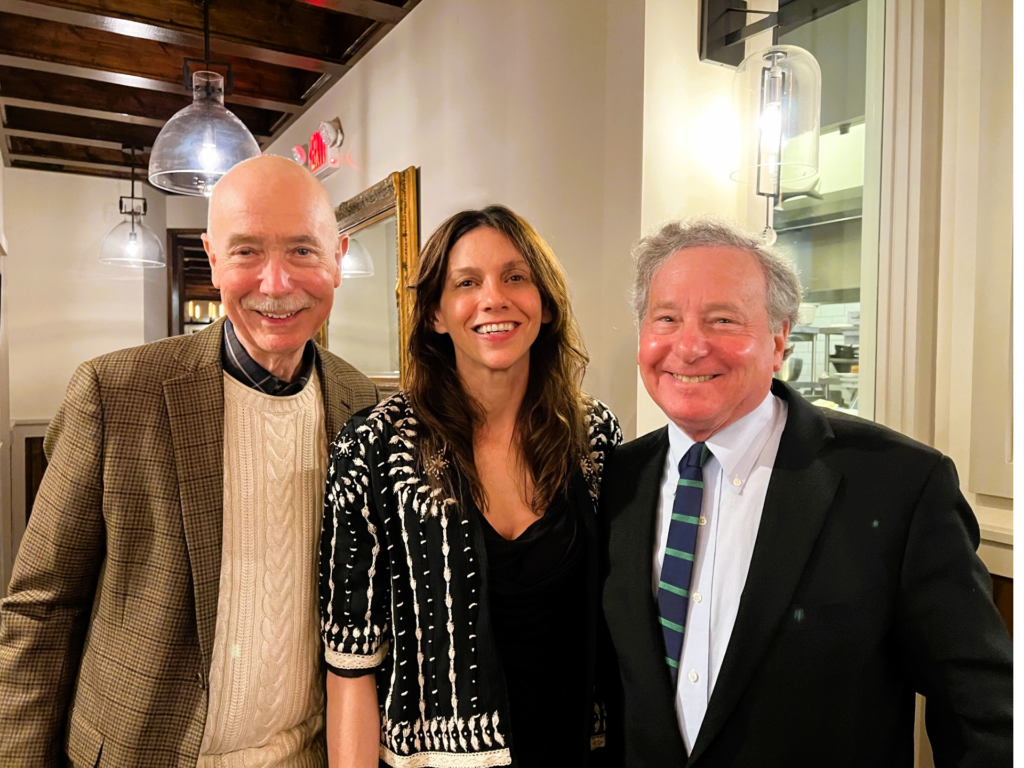 (PHOTO: The Friends of Rye Nature Center (FRNC) raised $115,000 at its annual Nature Access Fund Benefit on Thursday, May 16, 2024. Left to right: Todd Smith (Board Member), Christine Siller (Executive Director), Assemblyman Steve Otis.)