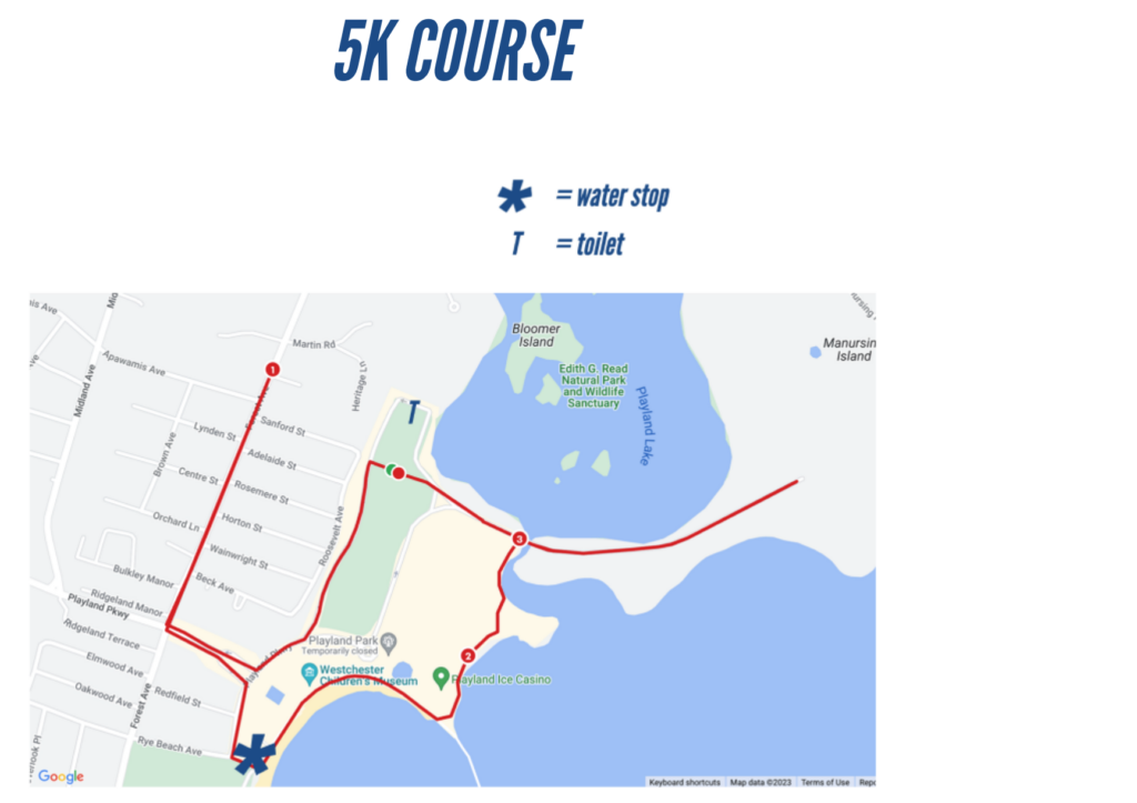 (PHOTO: The complete course for the 5K race at Sunday's second annual Soul Ryeders half marathon event.)