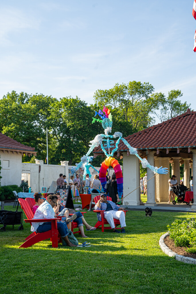 (PHOTO: A Lot of Pride at Rye Town Park on Saturday, June 1, 2024 - a fair, flag raising and a parade.)