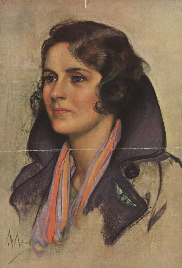 (PHOTO: Ruth Rowland Nichols, American aviator and Rye resident. By Arquivo Nacional, Public Domain.)