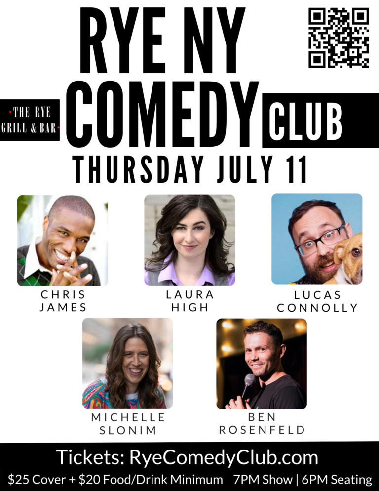 Rye Comedy Club Presents: Chris James, Laura High, Lucas Connolly & Friends