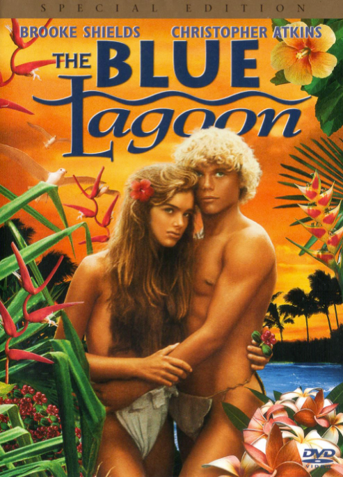 (PHOTO: The 1980 film The Blue Lagoon starred Christopher Atkins and Brook Shields.)