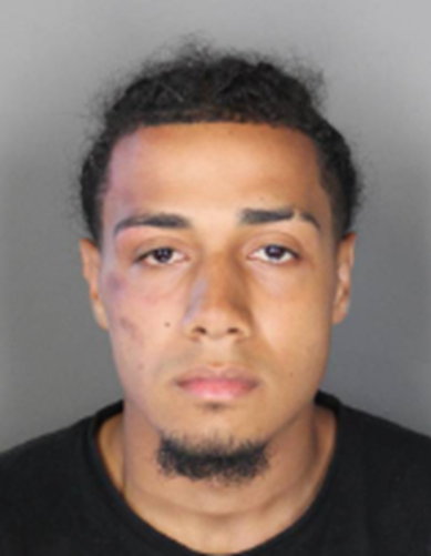 (PHOTO: 22 year old Wilver Hiraldo of Norwalk, Connecticut was arrested for reckless driving, assault on other charges by Rye PD on Friday, July 5, 2024.)