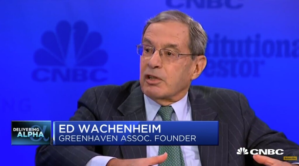 (PHOTO: Edgar Wachenheim III at the CNBC Delivering Alpha conference in 2018.)