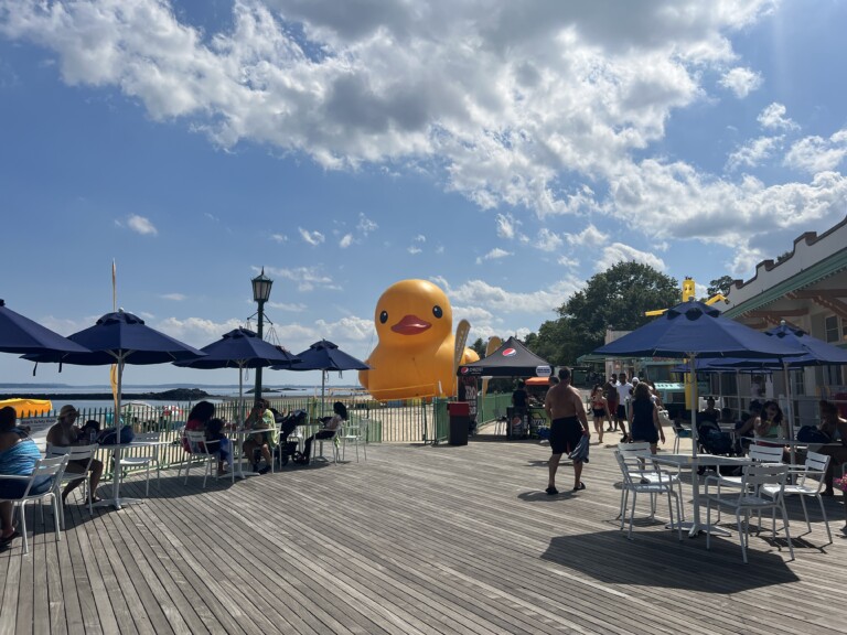 World’s Largest Rubber Duck Lands Friday @ Playland Beach