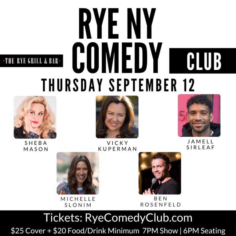 Rye Comedy Club: stand-up comedy featuring professional comedians from New York City