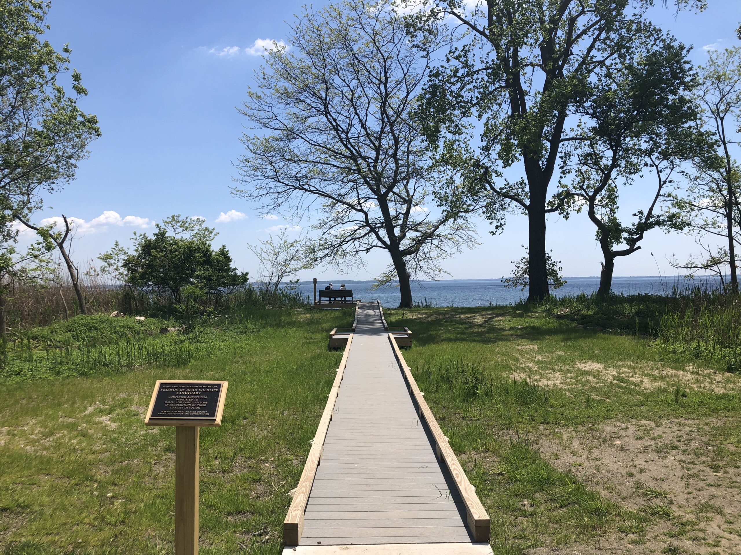 (PHOTO: The Long Island Sound shoreline at the Edith G. Read Wildlife Sanctuary. File photo. Credit: Justin Gray.)