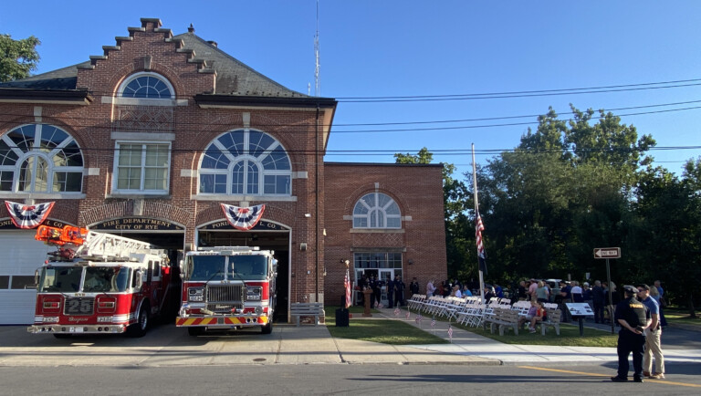 (PHOTO: The City of Rye 9-11 ceremony on Wednesday, September 11, 2024. It was the 23rd anniversary of that fateful day that so deeply impacted Rye and the world.)