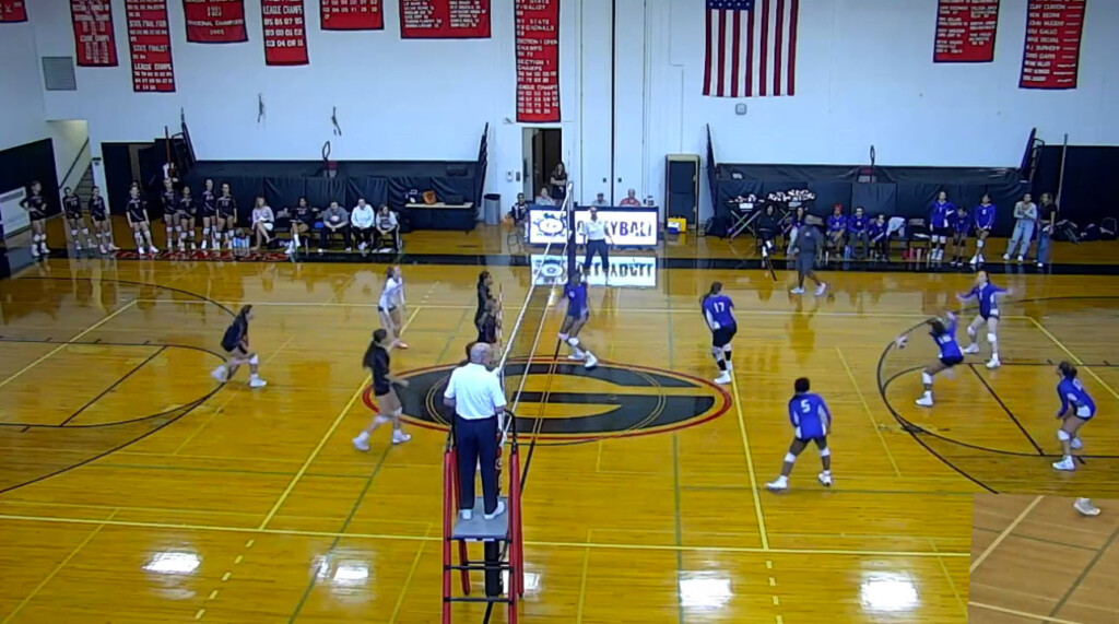 Rye Gilrs Varsity Volleyball 2024-09-04 vs. Saunders