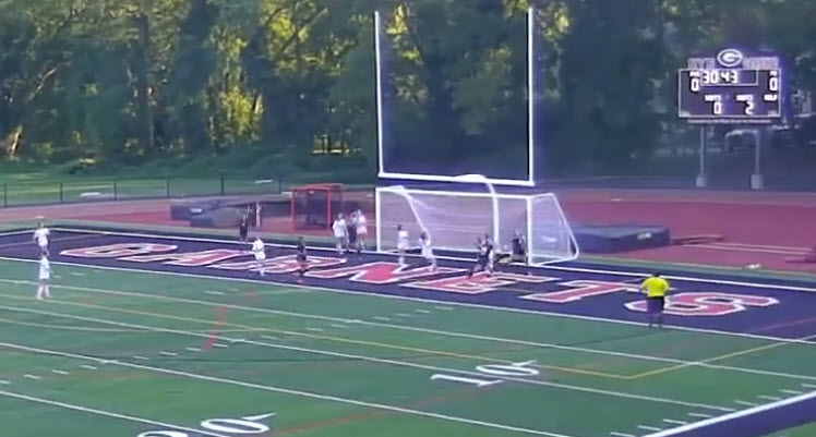 (PHOTO: Rye Girls Varsity Soccer senior Lyla Keenan scored Rye's single goal versus Tappan Zee on Thursday.)