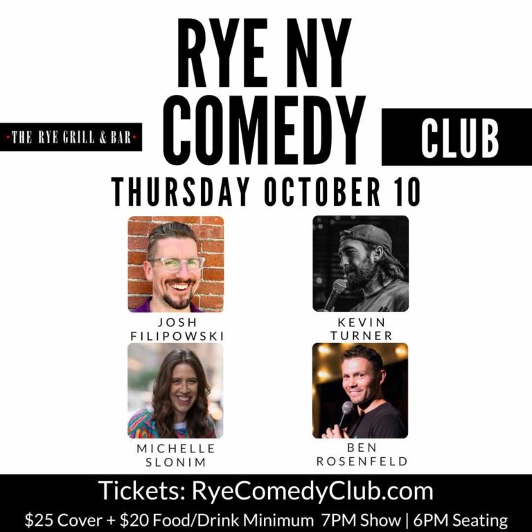 Rye Comedy Club Presents: Josh Filipowski, Kevin Turner & Friends