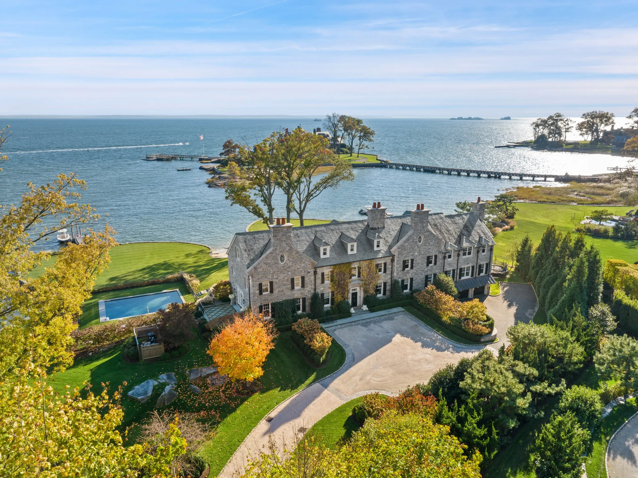 House of the Week: $49.5M Coastal Estate in Greenwich