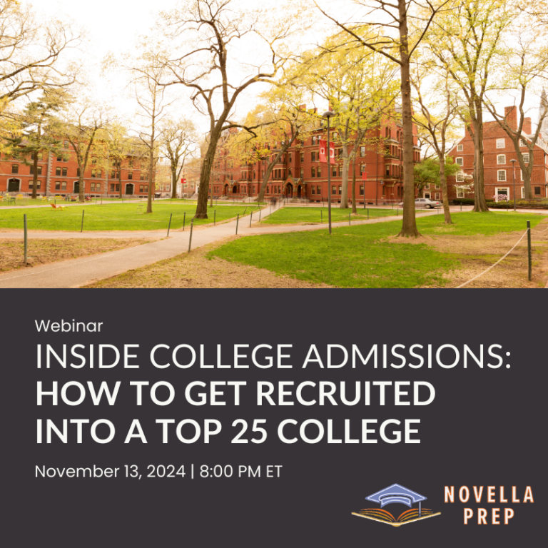 Inside College Admissions: How to Get Recruited into a Top 25 College