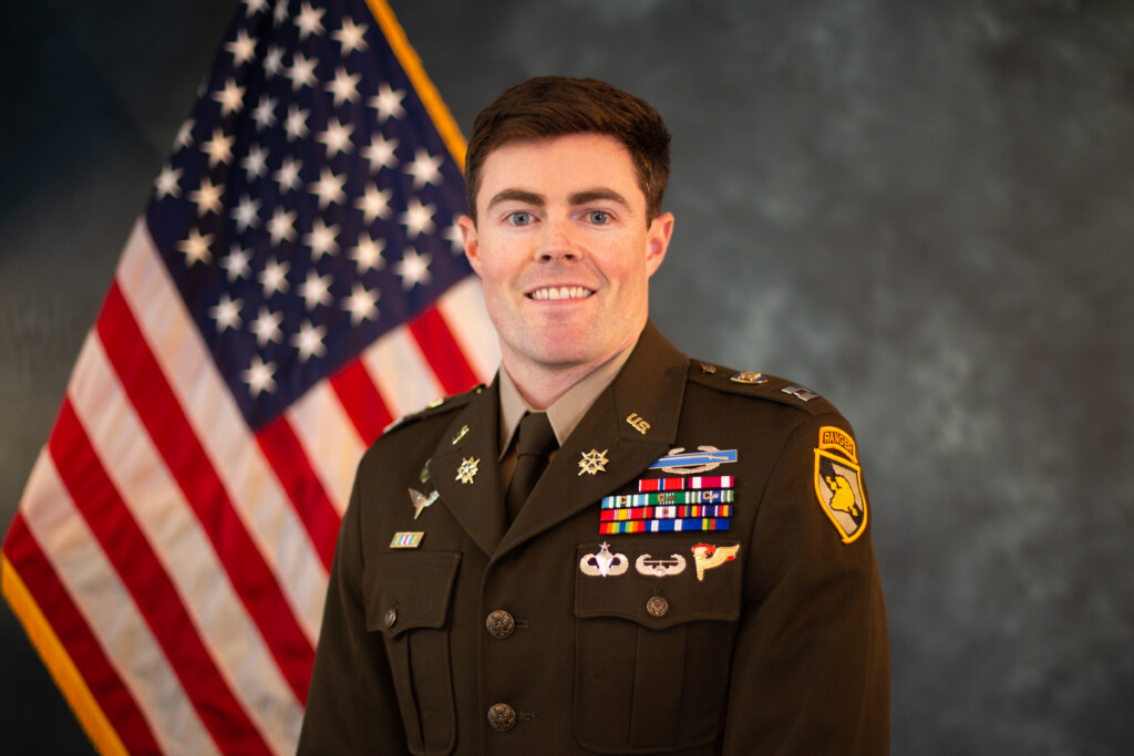 (PHOTO: Captain Leo Matthews (Rye High School Class of 2011), currently an instructor of American Politics at West Point, will be the speaker at the City of Rye Veterans Day ceremony on November 11, 2024.)