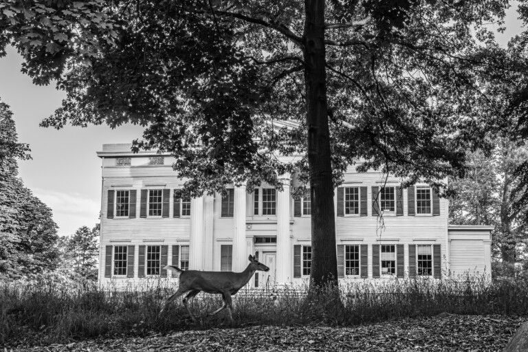 (PHOTO: The 1838 Jay Mansion: Built by Peter Augustus Jay on the foundation of the ancestral home of Founding Father, John Jay. By Stacey Massey, author of Fall in Love with Rye.)