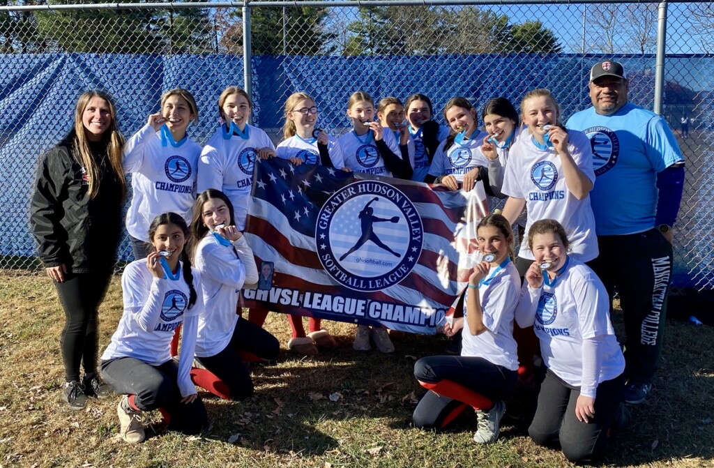 (PHOTO: The 16U softball team the Rye Rockets are the 2024 champions of the Greater Hudson Valley League.)