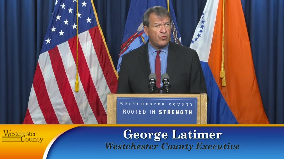 (PHOTO: On Monday, November 25, 2024 Westchester County Executive George Latimer officially submitted his resignation as head of County government as he heads to Congress as the new representative for NY-16.)