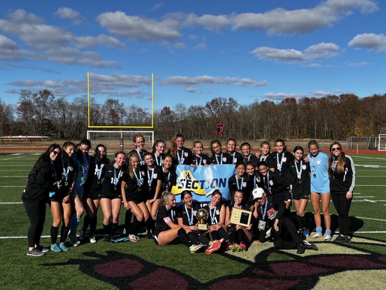 (PHOTO: The 2024 Rye Girls Soccer Team - Section 1, Class A champions.)