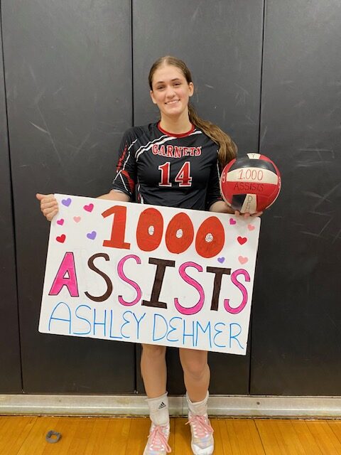 (PHOTO: Rye Varsity Volleyball's 2024 MVP - senior setter Ashley Dehmer.)