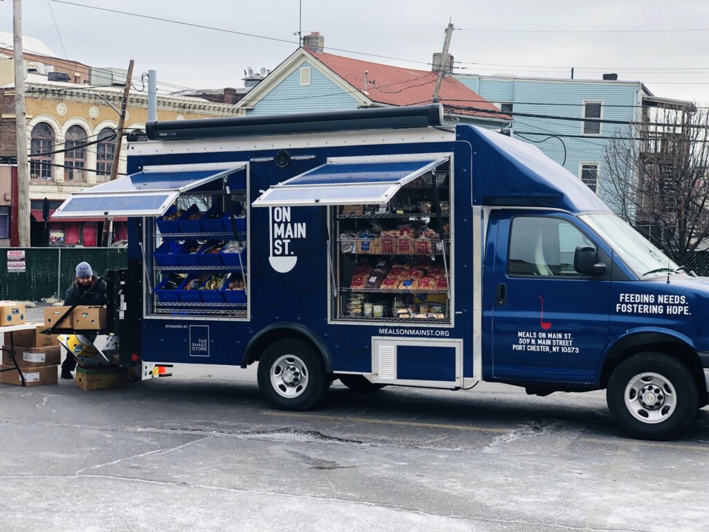 (PHOTO: A Meals on Main Street mobile pantry truck. Contributed.)