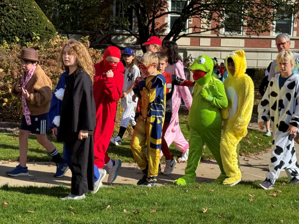 (PHOTO: Halloween 2024 at The Osborns - the annual Osborn Elementary parade through the campus of The Osborn retirement community.) 