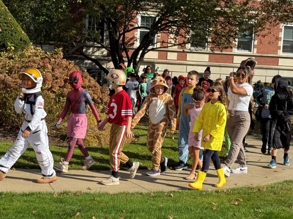 (PHOTO: Halloween 2024 at The Osborns - the annual Osborn Elementary parade through the campus of The Osborn retirement community.) 