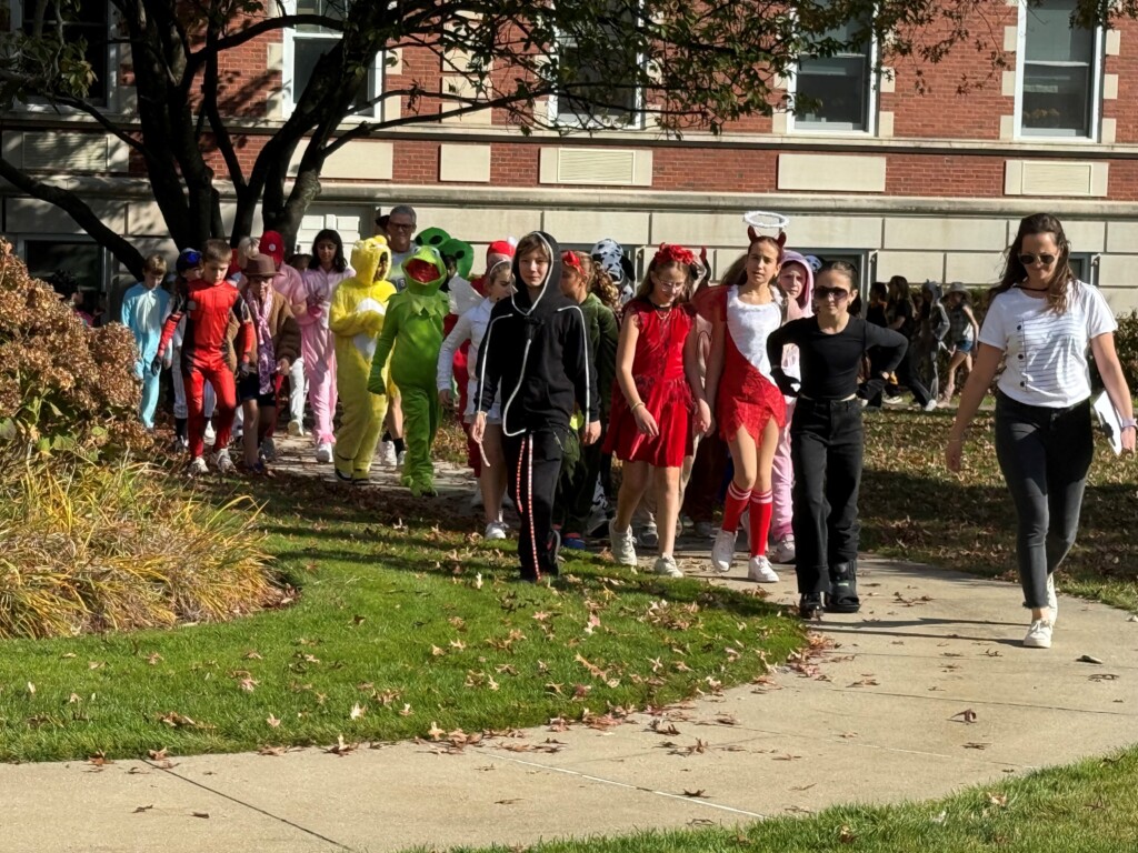 (PHOTO: Halloween 2024 at The Osborns - the annual Osborn Elementary parade through the campus of The Osborn retirement community.) 