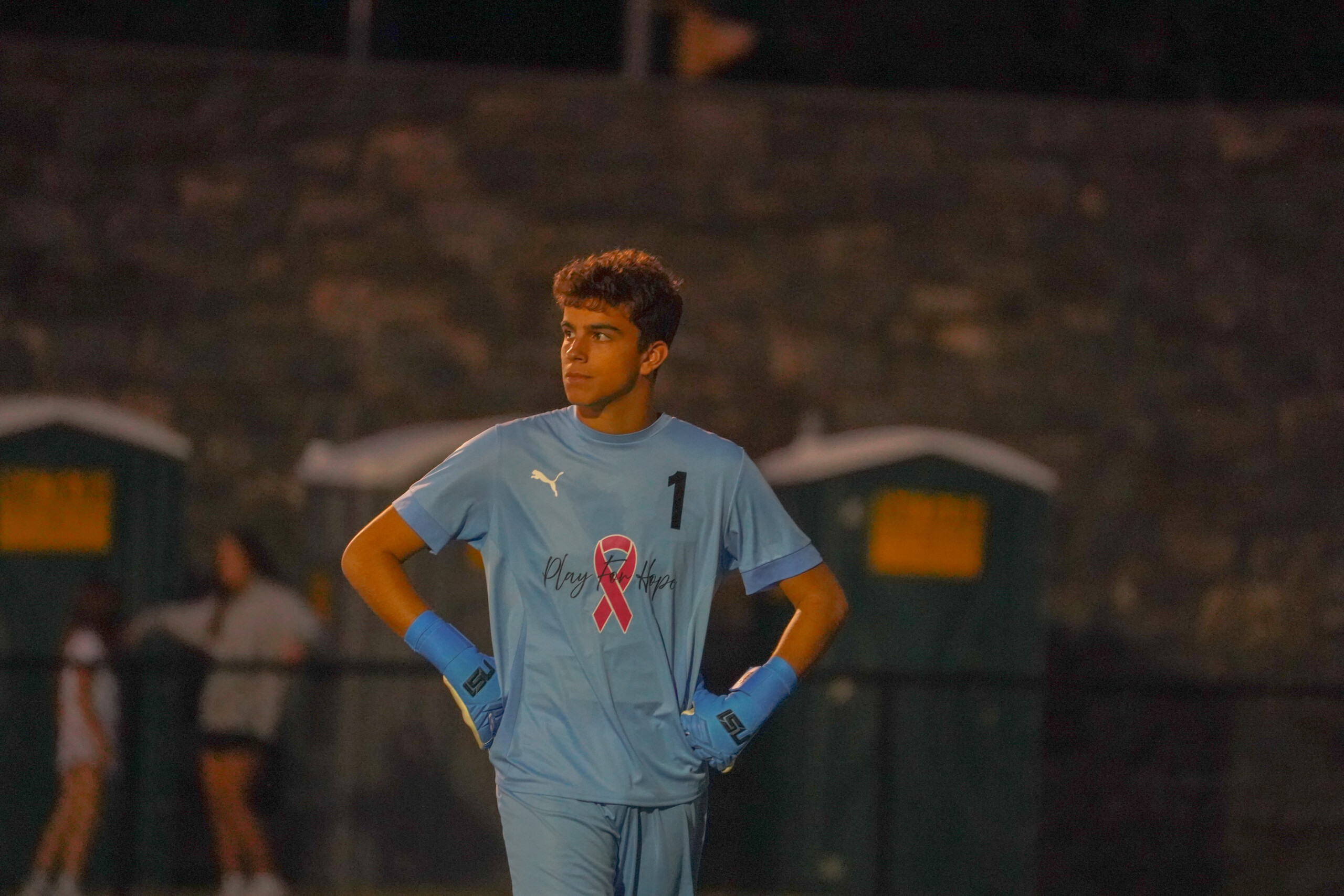 (PHOTO: Rye Boys Varsity Soccer Head Coach Jared Small has named senior goalkeeper Aydan Breen as his 2024 MVP.)