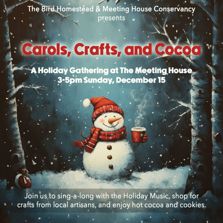 Carols, Crafts & Cocoa: A Holiday Gathering