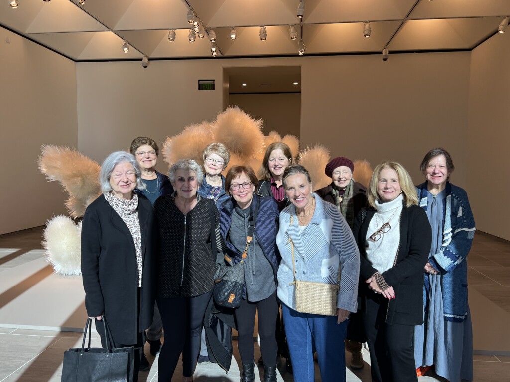 (PHOTO: Members of The Woman's Club of Rye during a visit to the Bruce Museum. Contributed.)