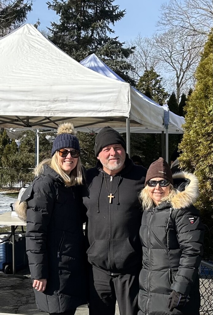 (PHOTO: Giving Tree Global “Bread of Life”'s Director of Community Outreach Sue Wexler with Co Founders Pastors Pasquale & Sherri Falco. Contributed.) 