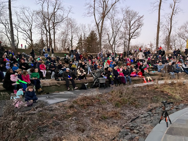 (PHOTO: Rye Recreation's 39th Annual Holiday Bonfire on Sunday, December 8, 2024 was a fiery success. Contributed.)