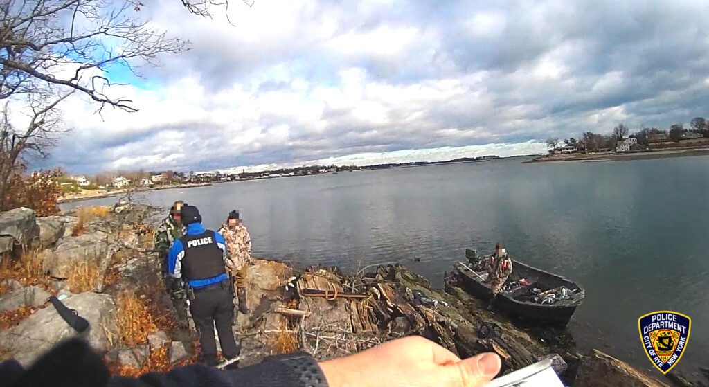 (PHOTO: In response to resident concerns around duck hunting in Rye waters, the Rye PD said on Friday, January 3, 2025 that its Marine Unit has been increasing patrols "to confirm compliance with the rules and ensure the safety of the general public". Source: Rye PD.)