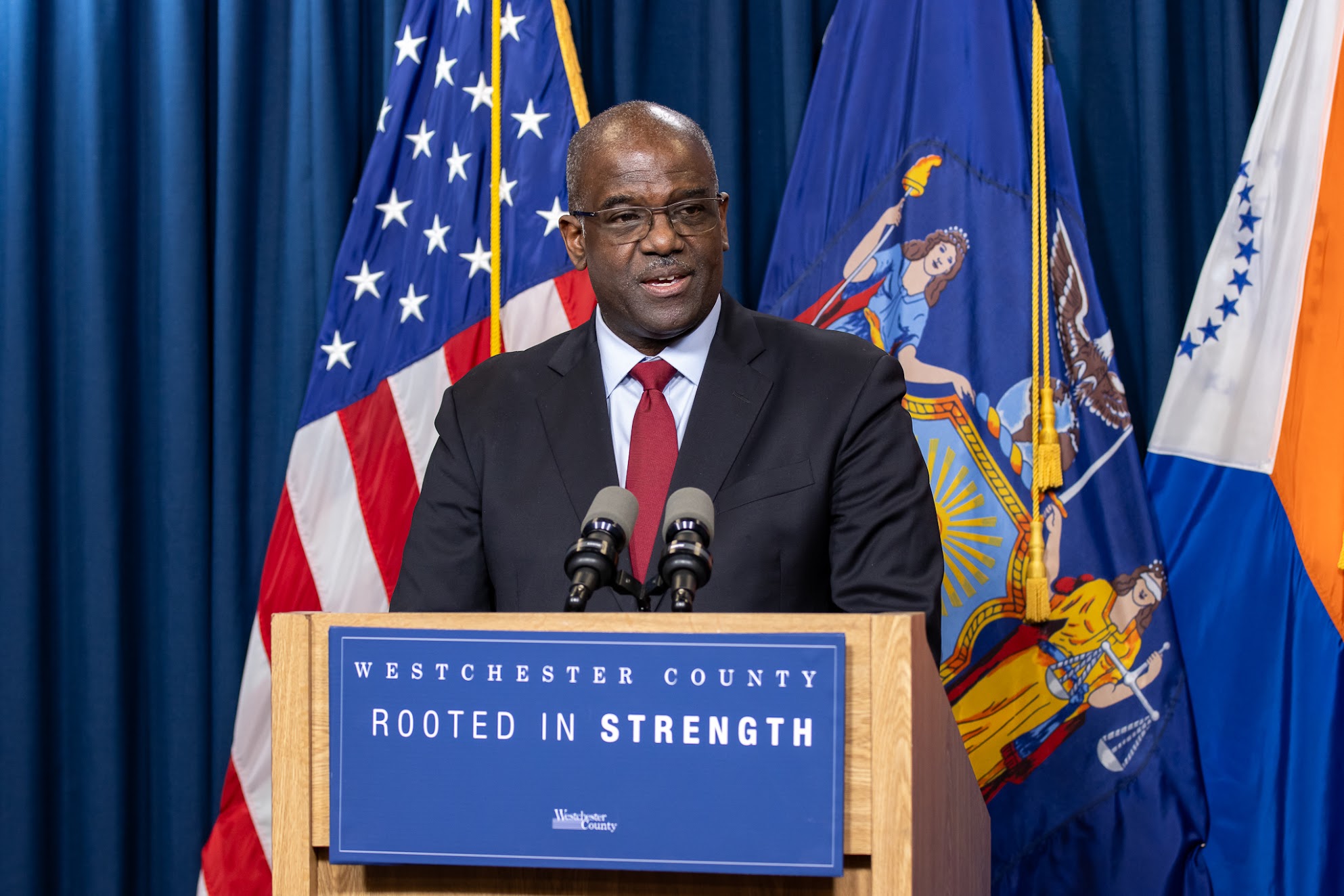 (PHOTO: On Monday, January 6, 2025, Ken Jenkins was sworn into office as Westchester County’s 10th County Executive. Contributed.)