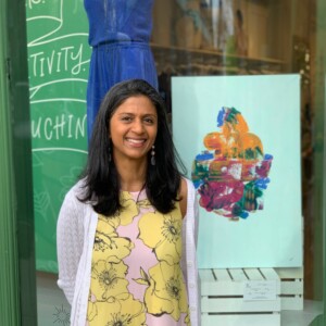(PHOTO: Rye artist Meera Agarwal. Contributed.)