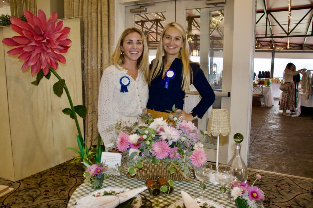 (PHOTO: The Little Garden Club of Rye members Kelly Walsh and Kady Keen Majeski got a 1st in their class; Best in Show, The Dorothy Vietor MungerAward and the People's Choice Award at our Meet Me in the Meadow GCA Show in September 2024. Contributed.)