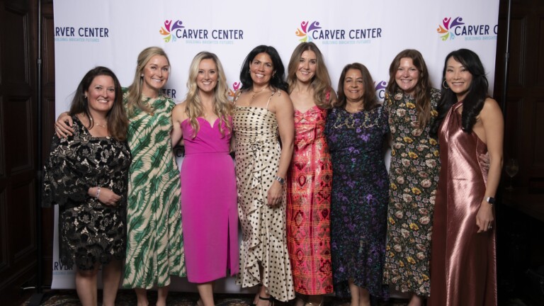 (PHOTO: The Carver Centers 2025 gala raised $600K for the nonprofit's work in Port Chester. The Gala Committee & Co Chairs Blair Metrailler, Molly Mahoney, Kelly Shaw, Yvette Hammel, Amory Wooden, Jackie Emmet, Michelle Weiss, Diane Martin. Contributed.)