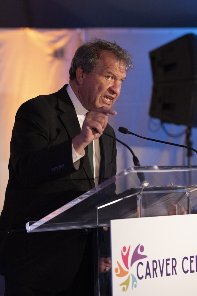 (PHOTO: The Carver Centers 2025 gala raised $600K for the nonprofit's work in Port Chester. NY-16 Congressman George Latimer made remarks at the event. Contributed.)