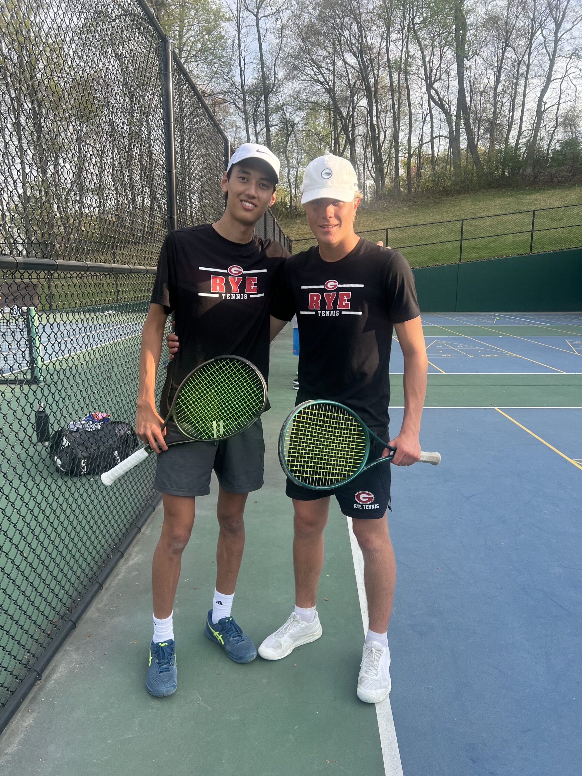 Doubles Lead Rye Boys Tennis To Another Win