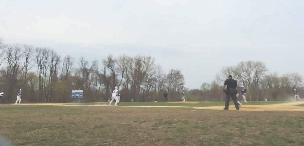 (PHOTO: Rye Boys Baseball at Hendrick Hudson on April 19, 2025. Credit: GameChanger.)