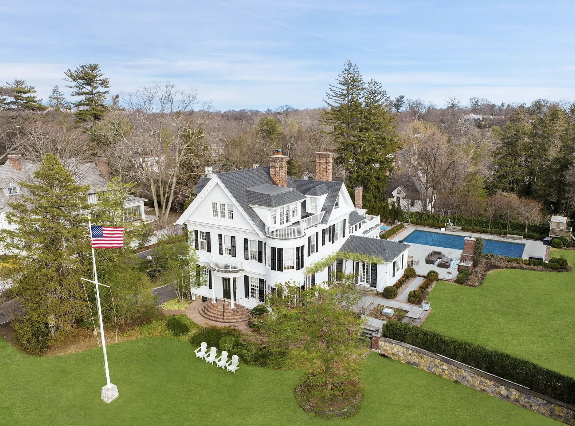 House of the Week: 7-Bedroom, 1 Acre in the Heart of Rye for $7M