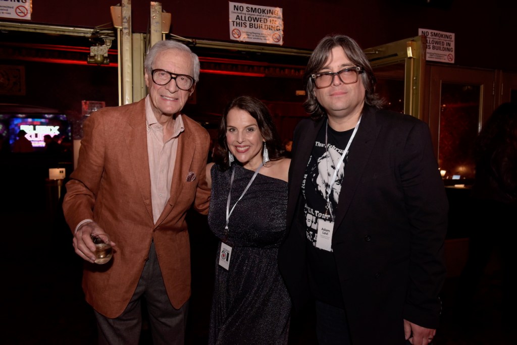 (PHOTO: The Rye Arts Center’s annual benefit Studio 51 on May 15, 2025, raised a record $320,000. RAC Student and Supporter Bruce Zenkel, RAC Director of Development Alli West, RAC Executive Director Adam Levi. Contributed. Credit: Leslye Smith.)