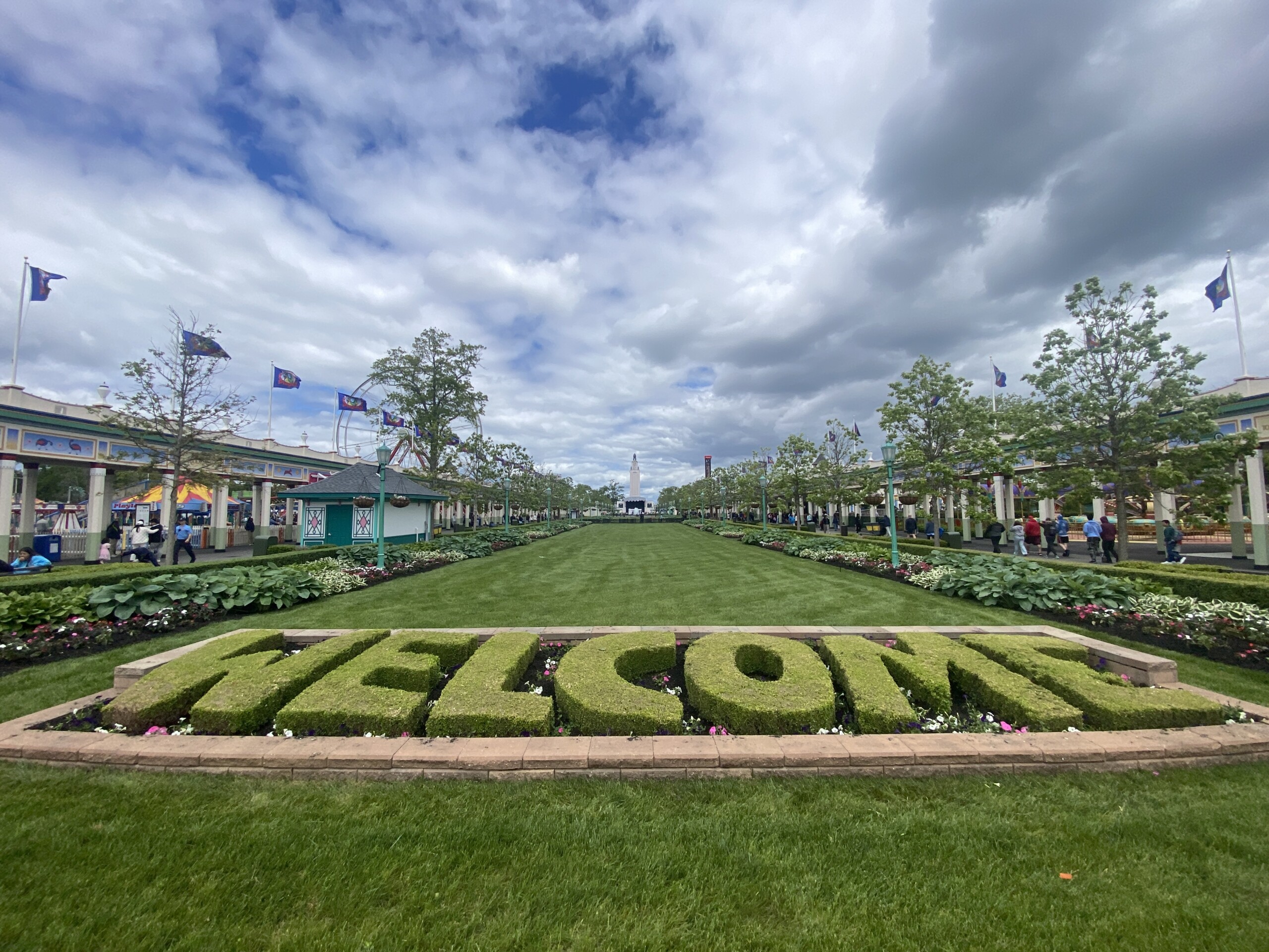 (PHOTO: Opening day for Rye Playland on May 24, 2025. Welcome.)
